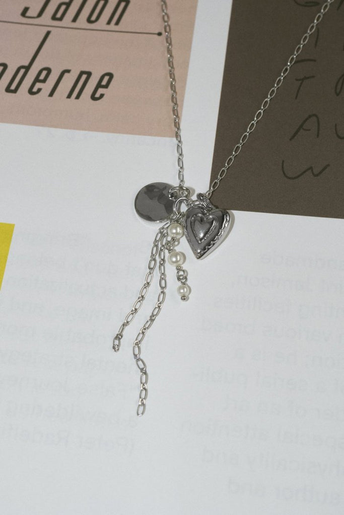 マルチ チャーム ハート ネックレス – GOLDY Onlinestore