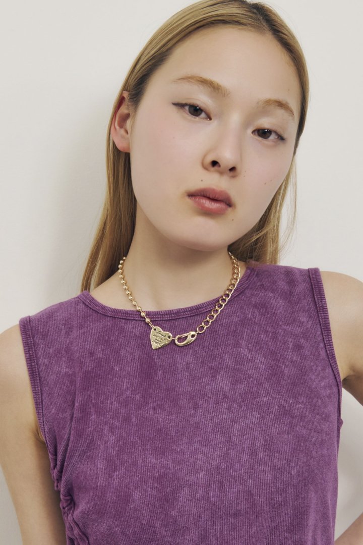 ルーカス ハート ID プレート ネックレス – GOLDY Onlinestore