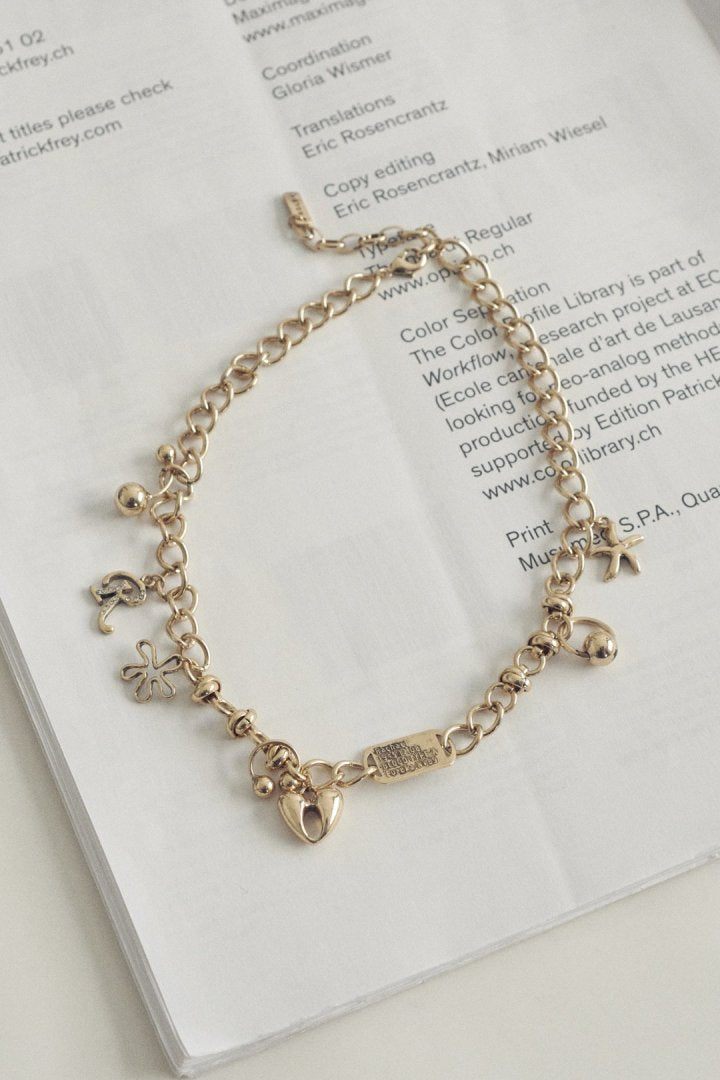 ミックス チャーム IDプレート ネックレス – GOLDY Onlinestore