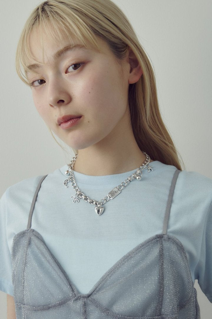 ミックス チャーム IDプレート ネックレス – GOLDY Onlinestore