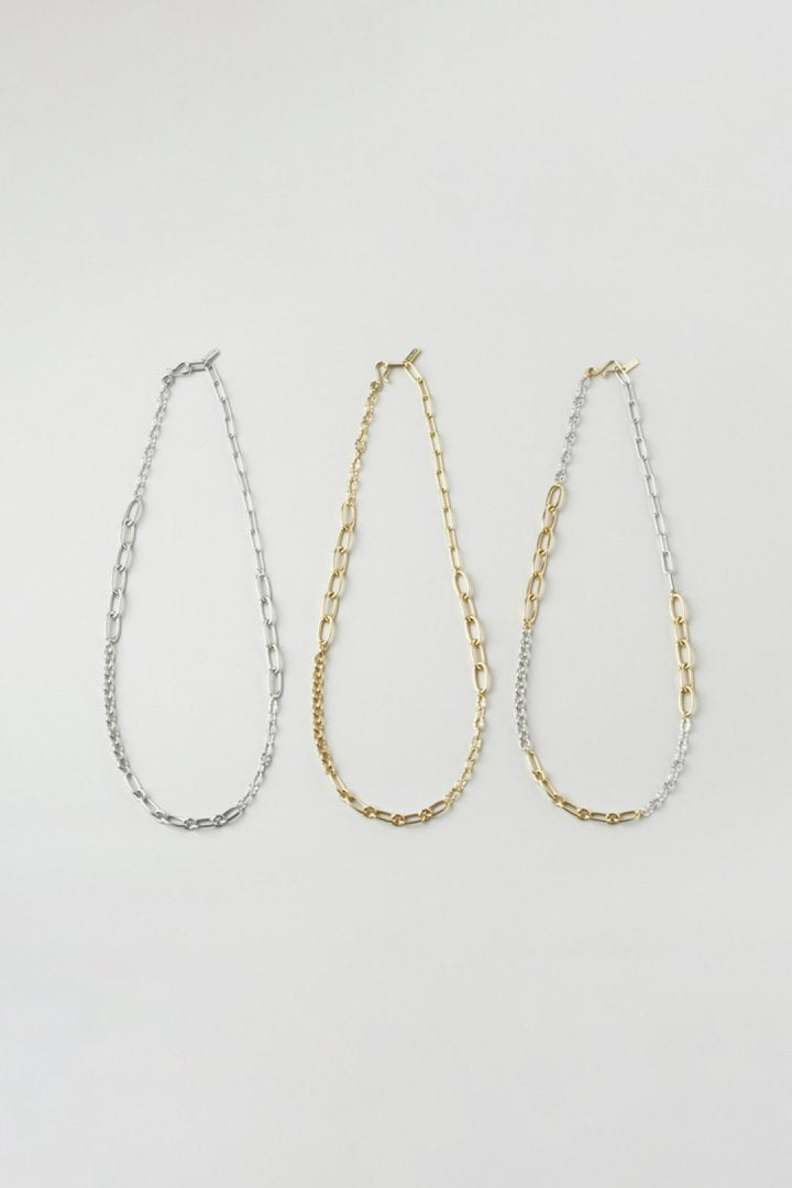 ※22時まで限定値下げ※emシルバーゴールドミックスチェーンネックレス ミックス チェーン ネックレス – GOLDY Onlinestore