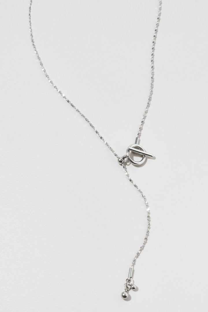 マンテル × グリッター チェーン ステンレス ネックレス