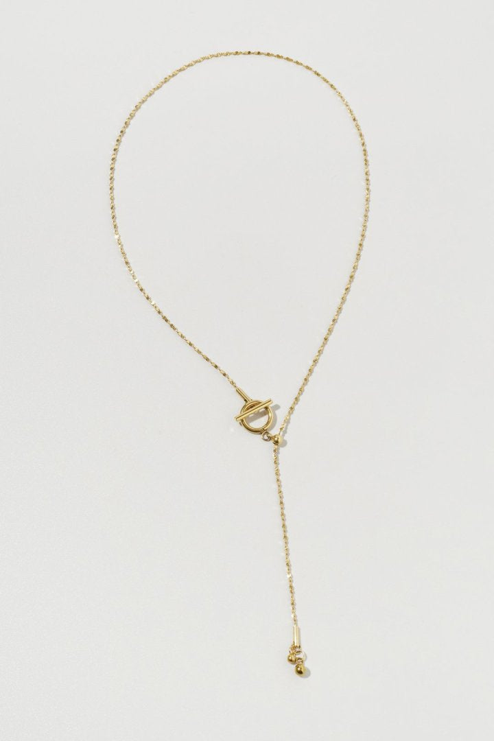 マンテル × グリッター チェーン ステンレス ネックレス