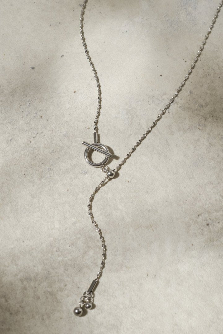 マンテル × グリッター チェーン ステンレス ネックレス