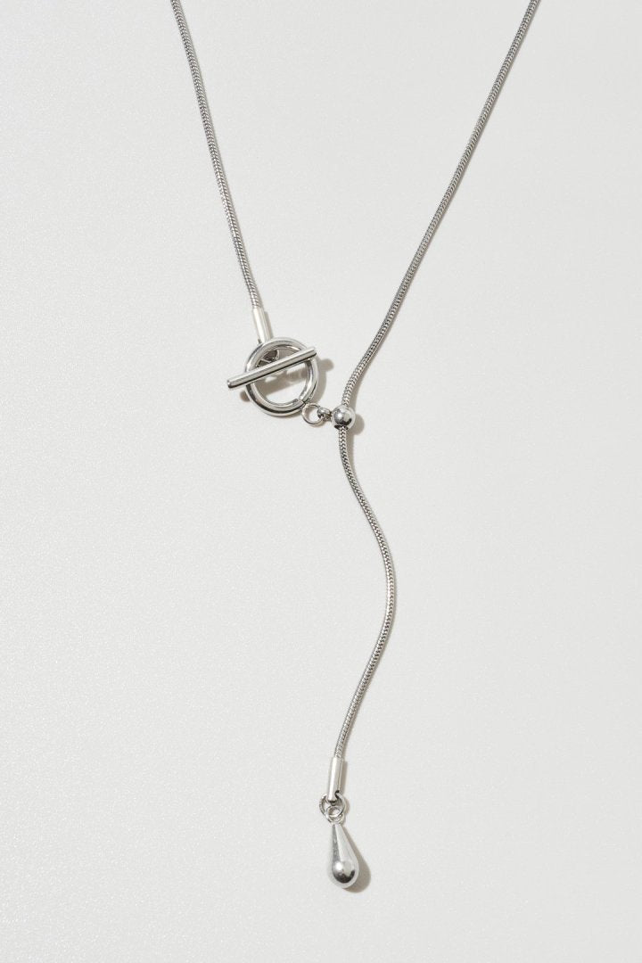 マンテル × スネーク チェーン ステンレス ネックレス