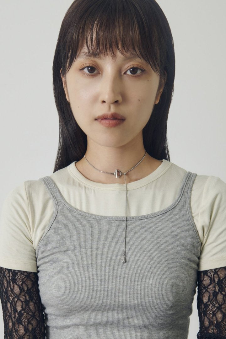 マンテル × スネーク チェーン ステンレス ネックレス