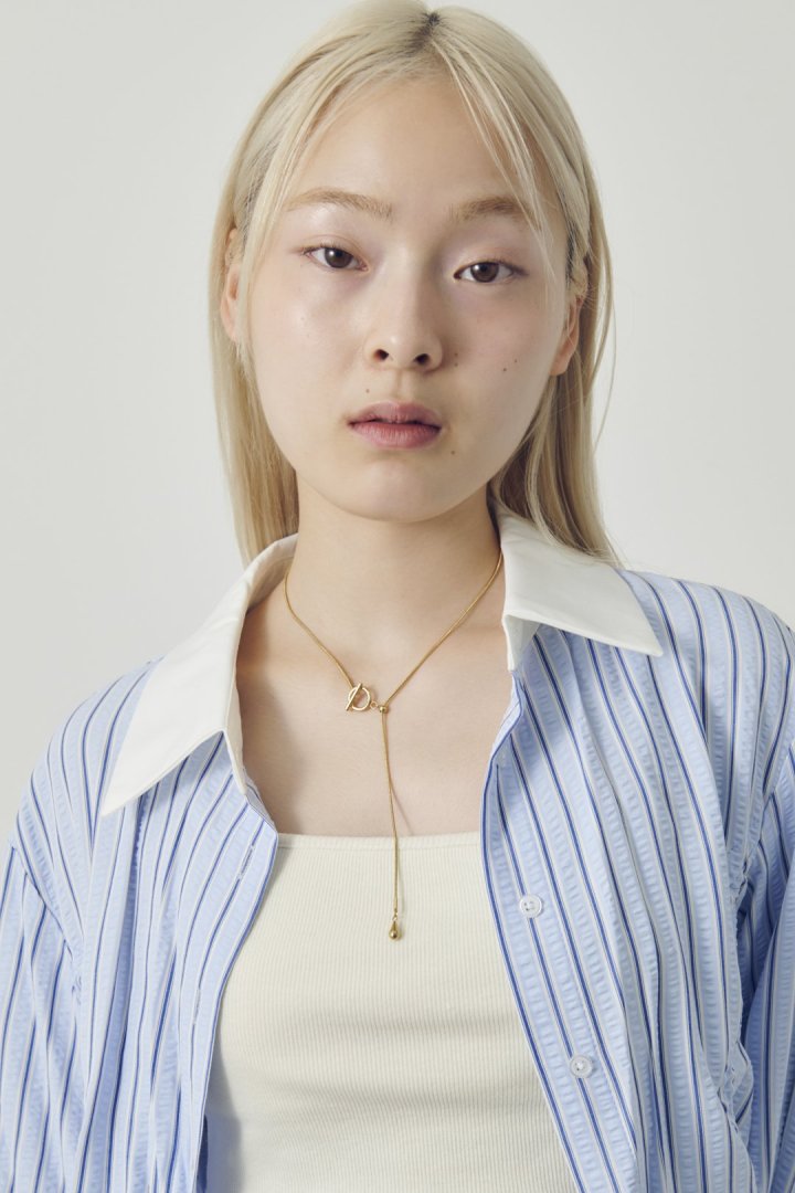 マンテル × スネーク チェーン ステンレス ネックレス