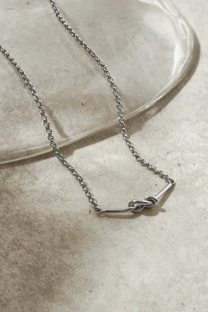 ノット × チェーン ステンレス ネックレス – GOLDY Onlinestore