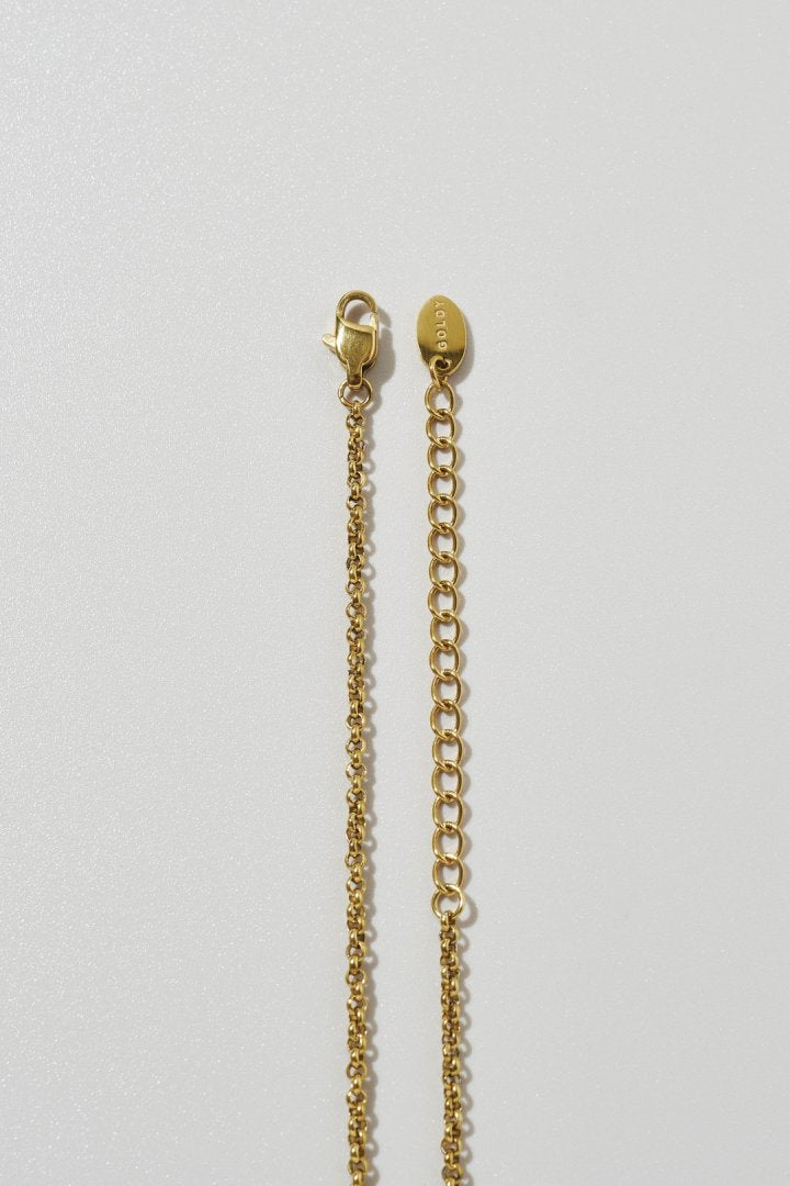 ノット × チェーン ステンレス ネックレス