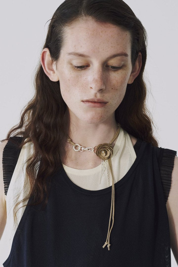 e.m.ミックスチェーンチョーカー スエード ローズ ミックス チェーン チョーカー – GOLDY Onlinestore