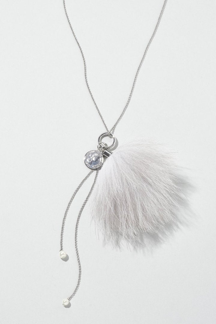 ヴィンテージ シック フォックス ファー ネックレス