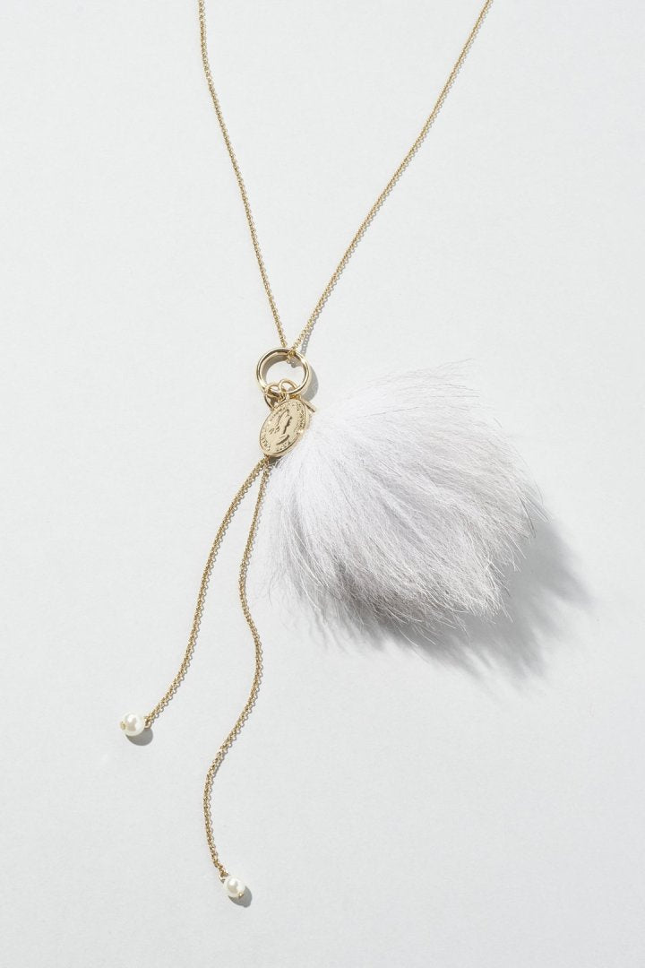 ヴィンテージ シック フォックス ファー ネックレス