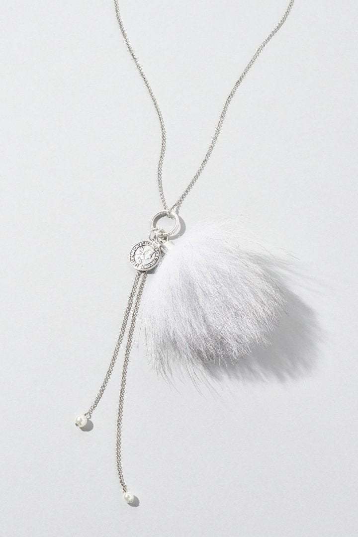 ヴィンテージ シック フォックス ファー ネックレス