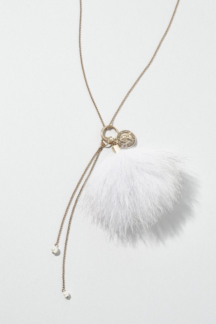 ヴィンテージ シック フォックス ファー ネックレス