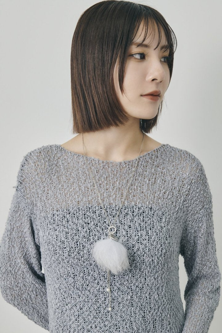 ヴィンテージ シック フォックス ファー ネックレス