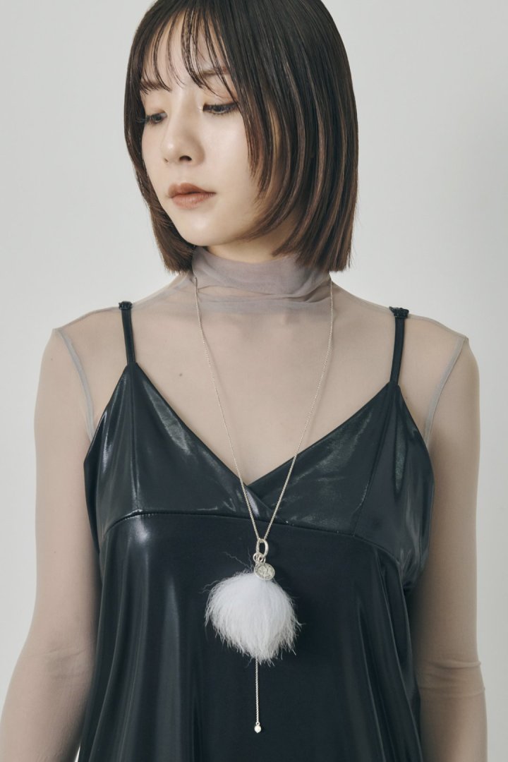 ヴィンテージ シック フォックス ファー ネックレス