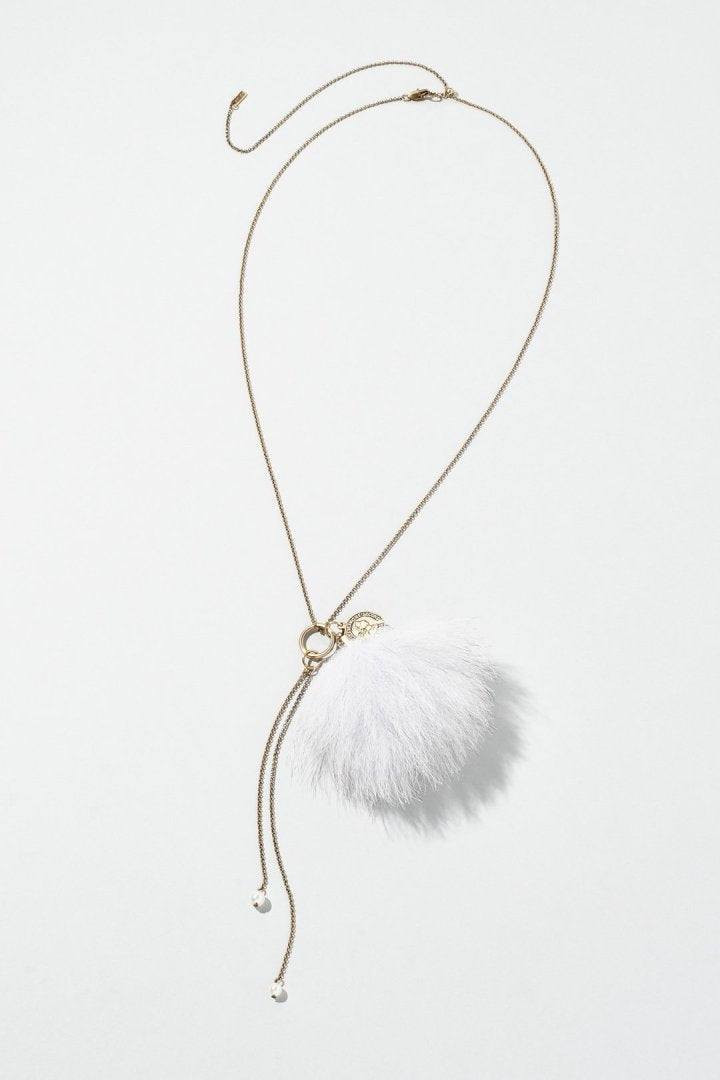 ヴィンテージ シック フォックス ファー ネックレス