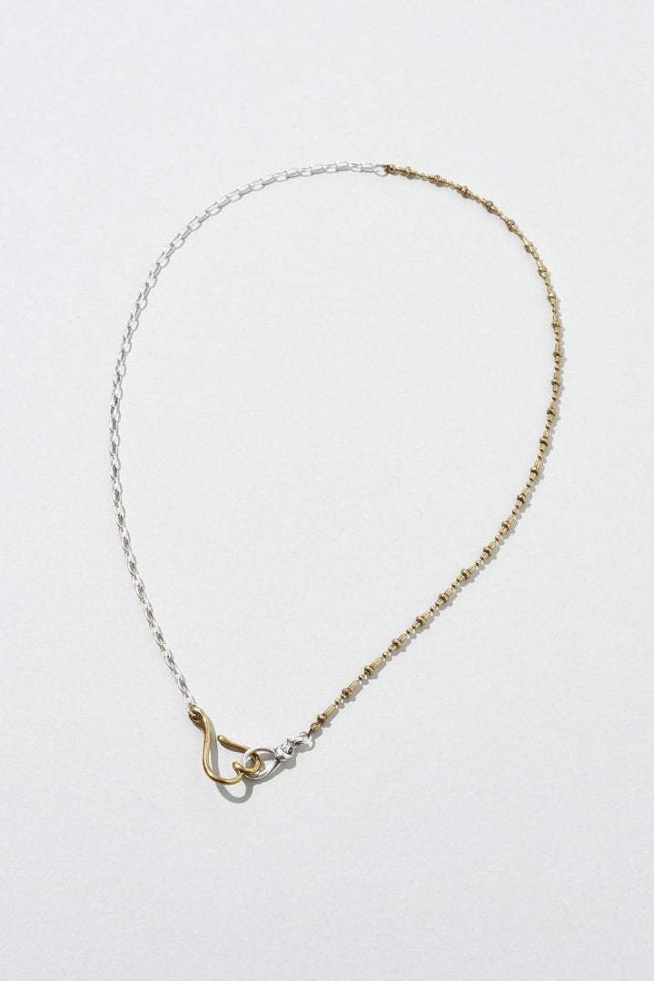 デュオ リンク チェーン ハート ネックレス – GOLDY Onlinestore