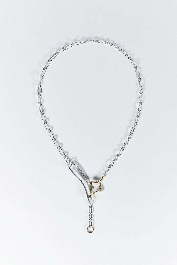 デュオ リンク チェーン トゥインクル ネックレス – GOLDY Onlinestore