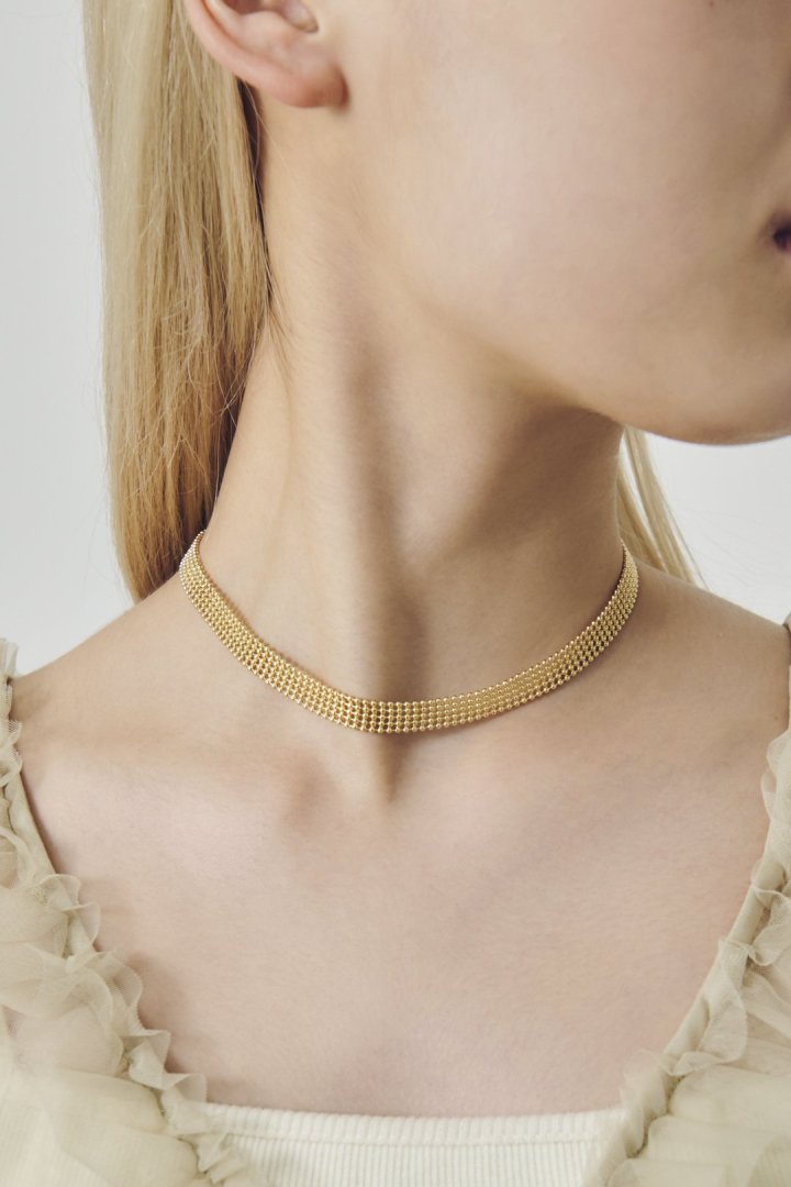 ドット クラスター ライン チョーカー – GOLDY Onlinestore