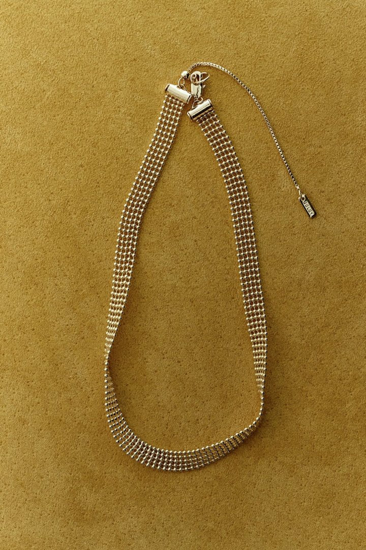 ドット クラスター ライン チョーカー