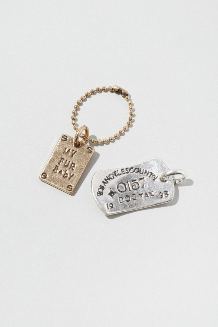 ヴィンテージ ドッグ タックス プレート ネックレス