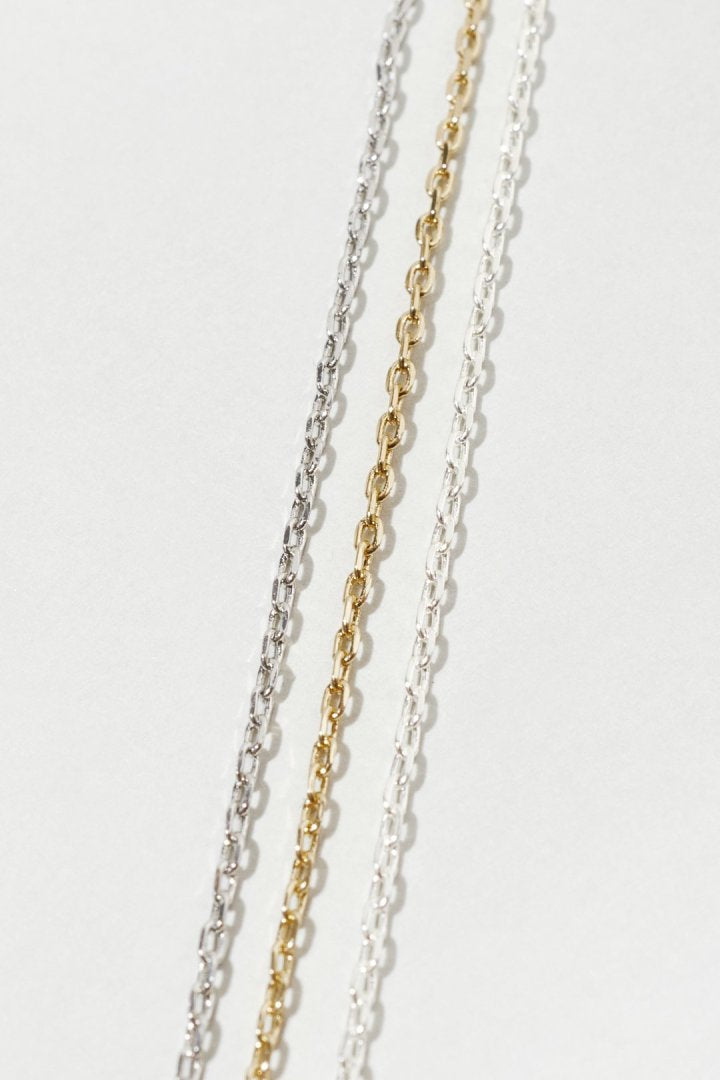 プチ ツインズ ハート ネックレス