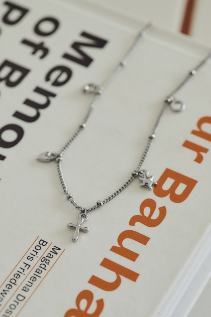 ミックス プチ モチーフ ネックレス