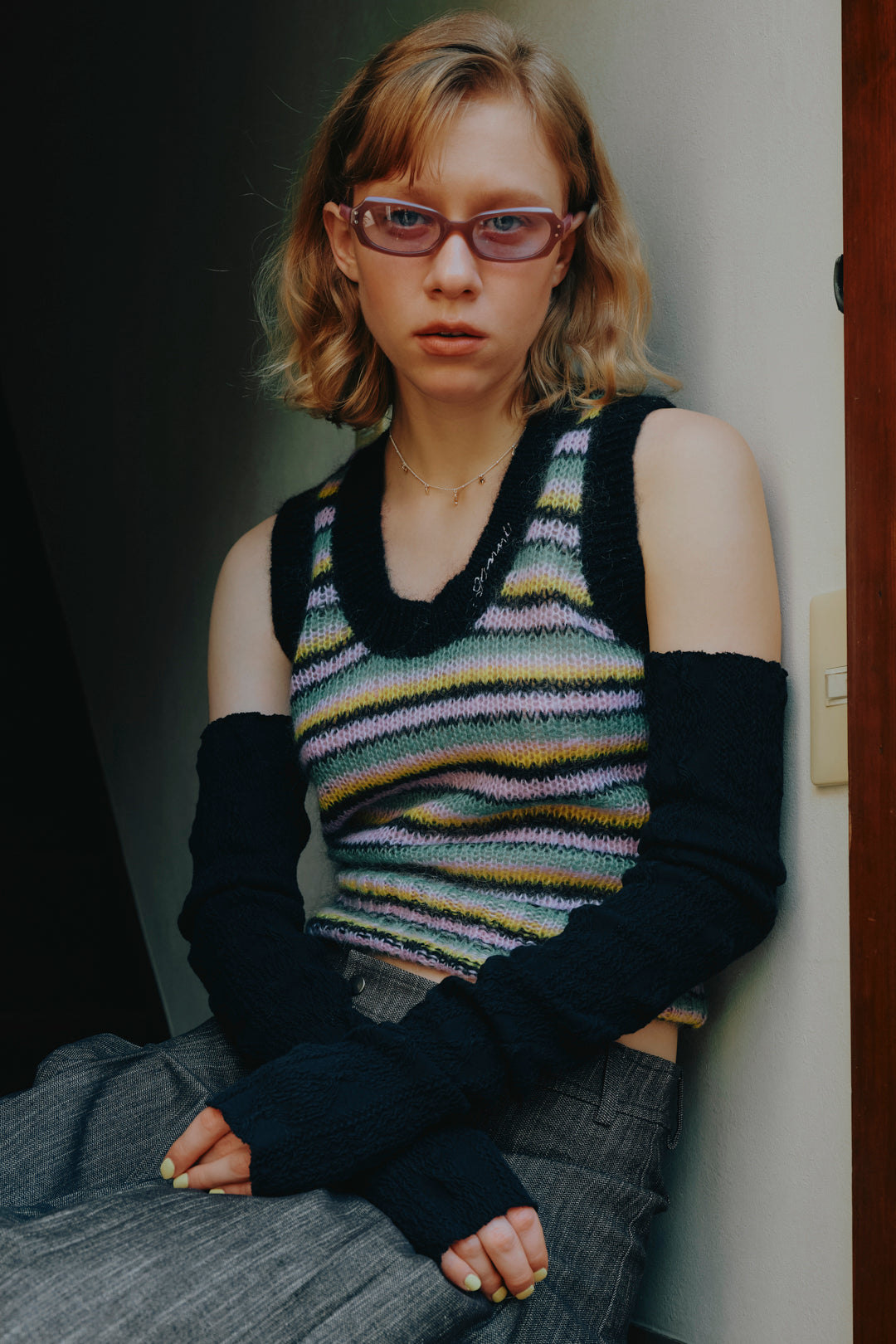 ミックス プチ モチーフ ネックレス