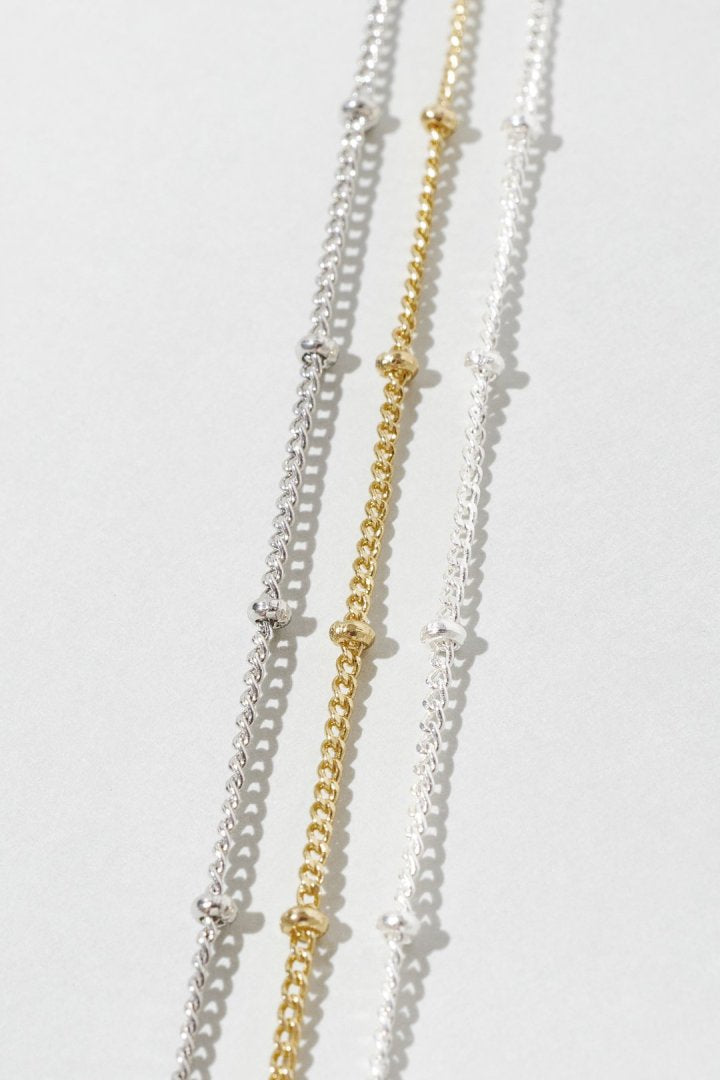 ミックス プチ モチーフ ネックレス