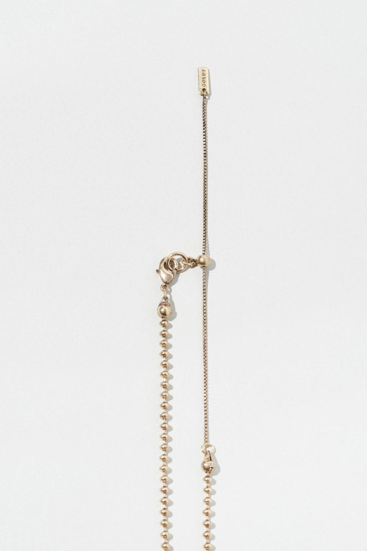 メタル ツインズ ハート ネックレス