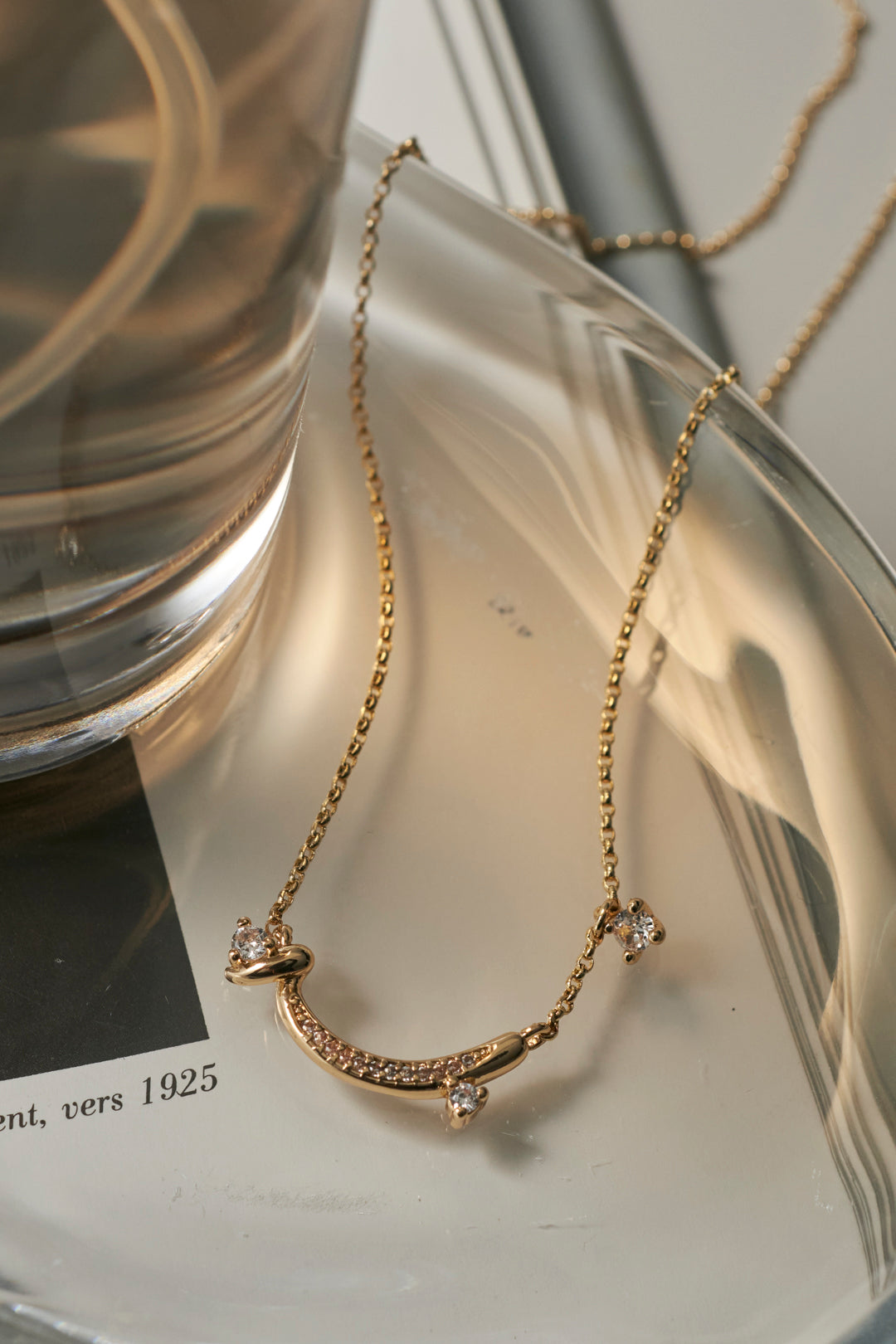 キュービックジルコニア ライン ネックレス – GOLDY Onlinestore