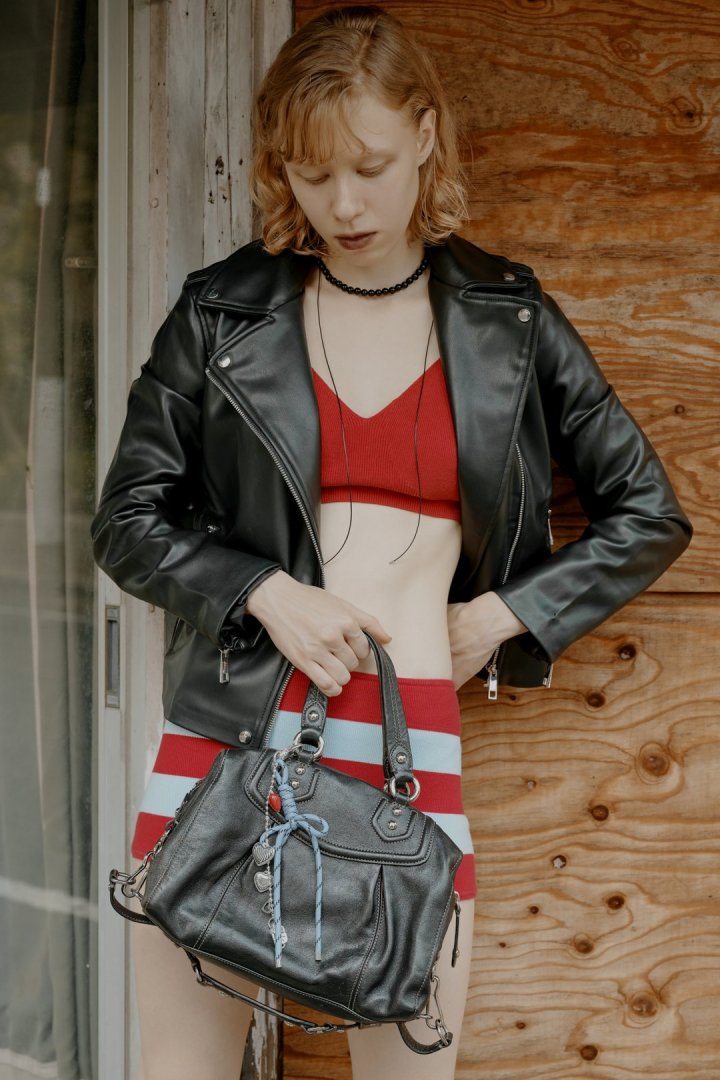 カラー ビーズ コード チョーカー ネックレス