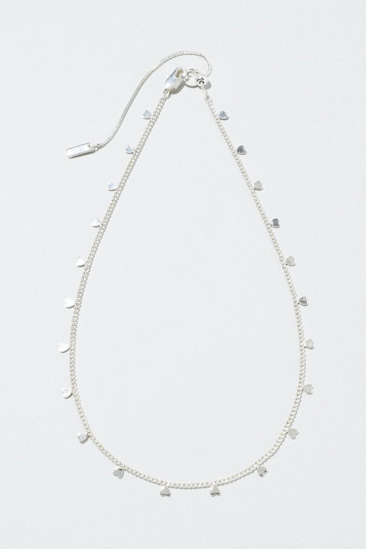 ステーション プチ ハート ネックレス