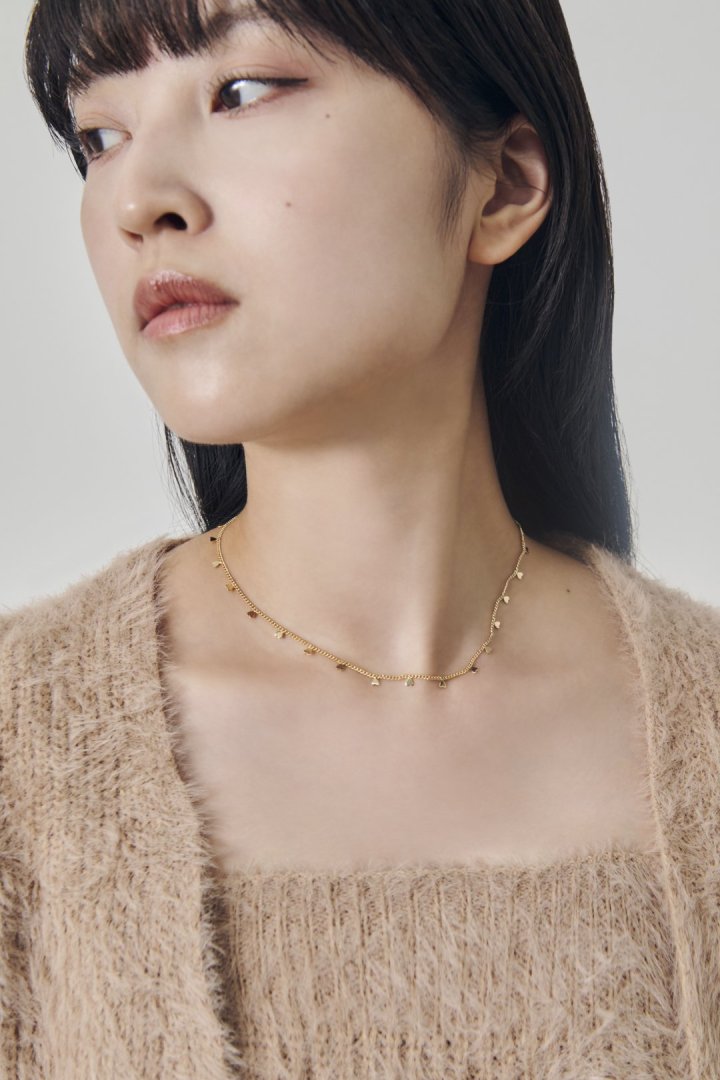 ステーション プチ ハート ネックレス