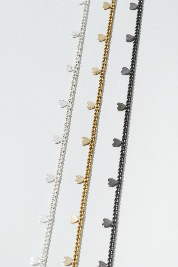 ステーション プチ ハート ネックレス