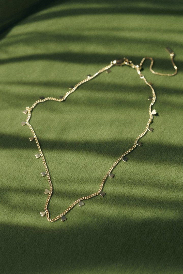 ステーション プチ ハート ネックレス