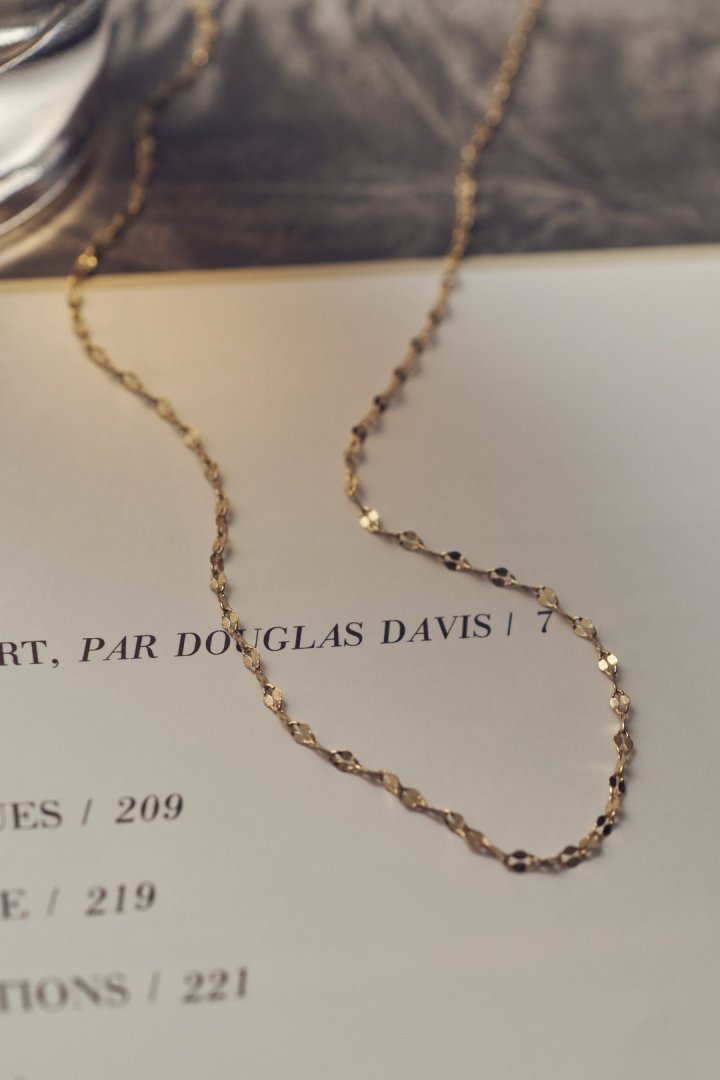 ナロー チェーン ネックレス