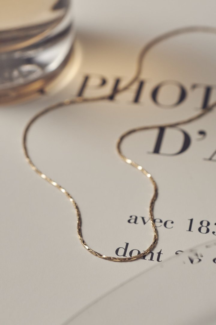 ナロー チェーン ネックレス