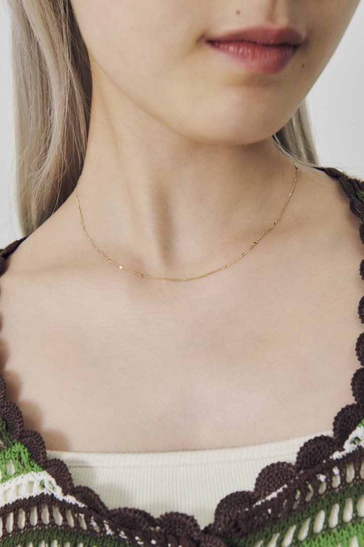 ナロー チェーン ネックレス