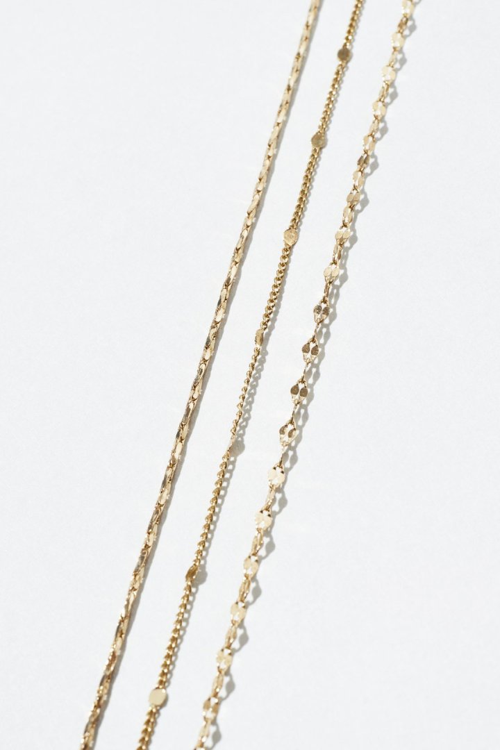 ナロー チェーン ネックレス