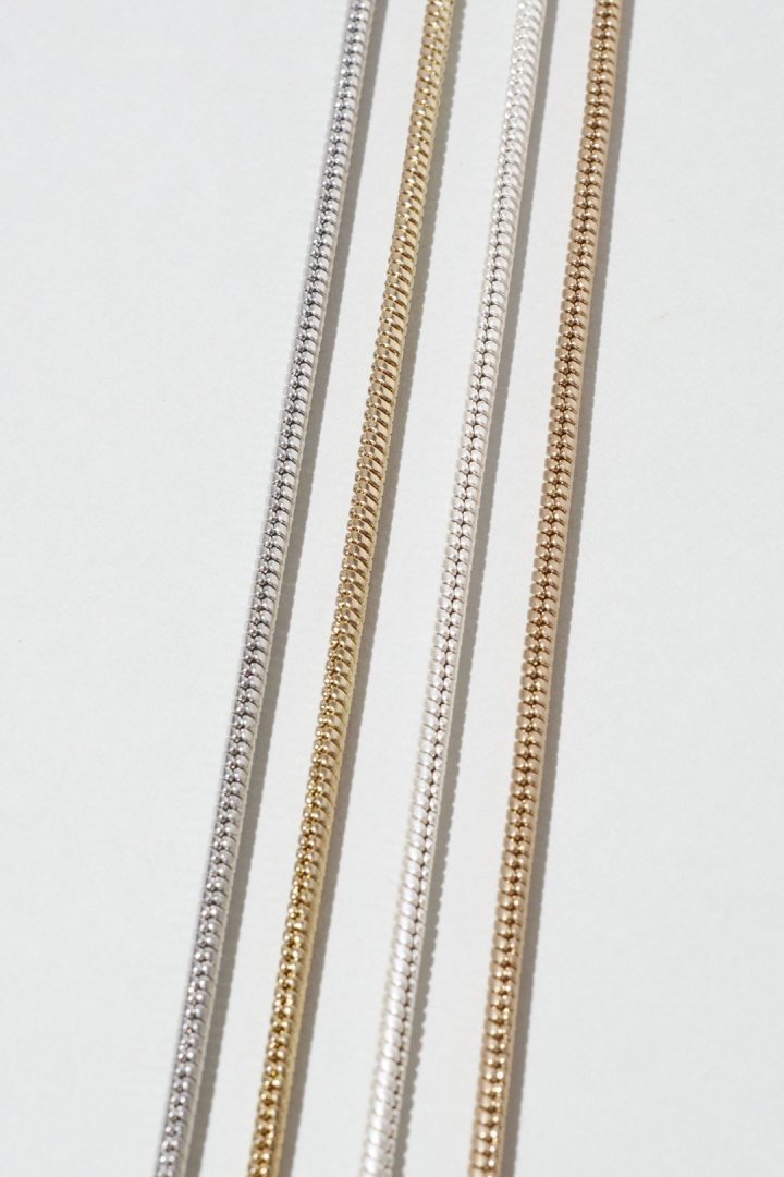 ドット ハート メタル ネックレス