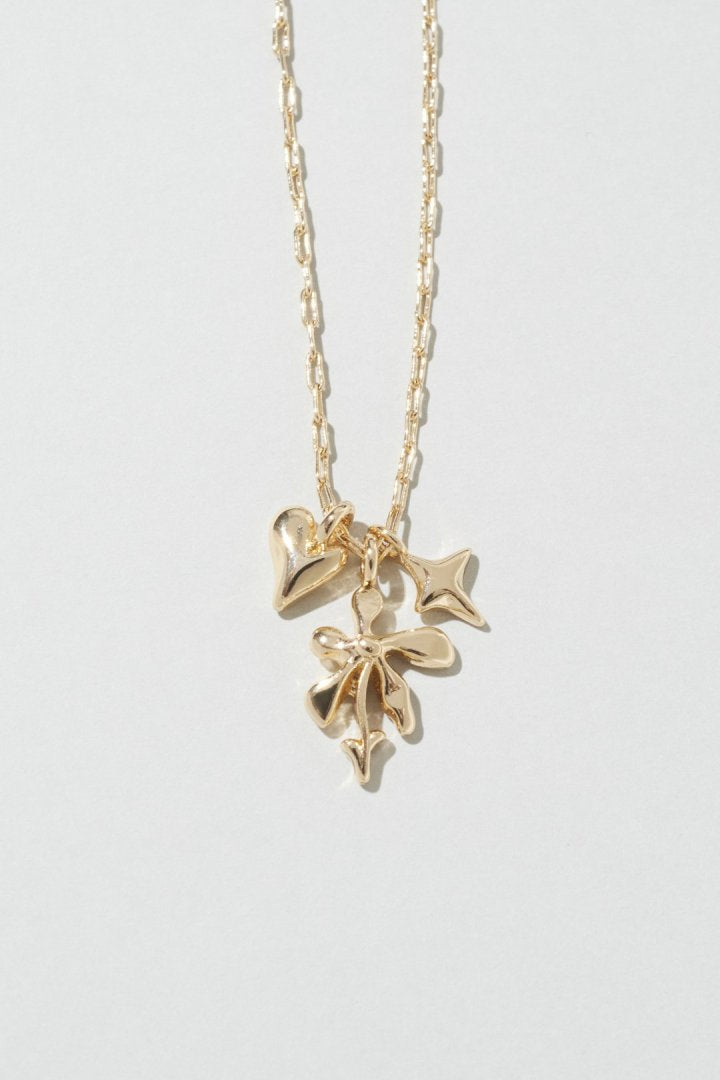 ウィッティ フラワー ネックレス