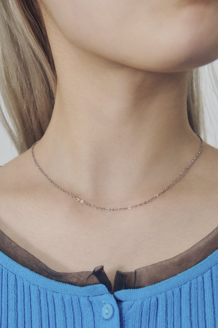 ミニマム ハート チェーン ネックレス