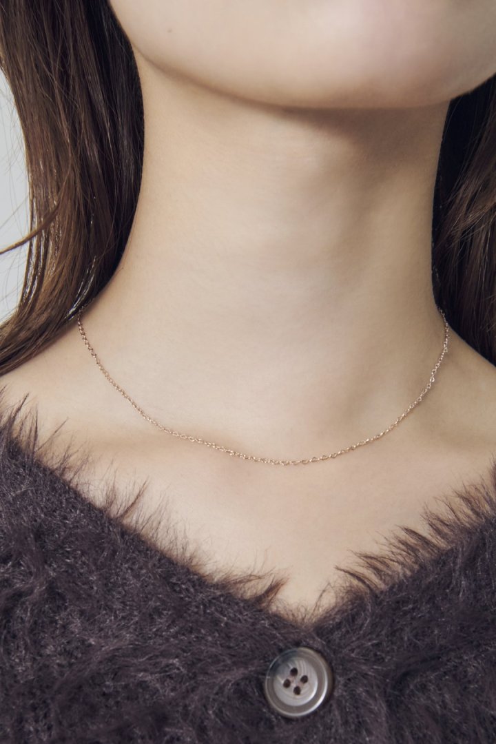 ミニマム ハート チェーン ネックレス