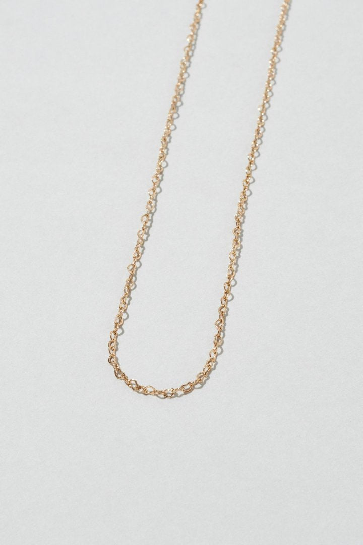 ミニマム ハート チェーン ネックレス