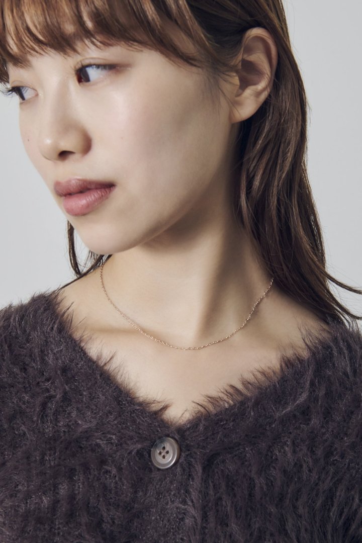 ミニマム ハート チェーン ネックレス