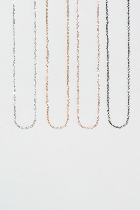 ミニマム ハート チェーン ネックレス