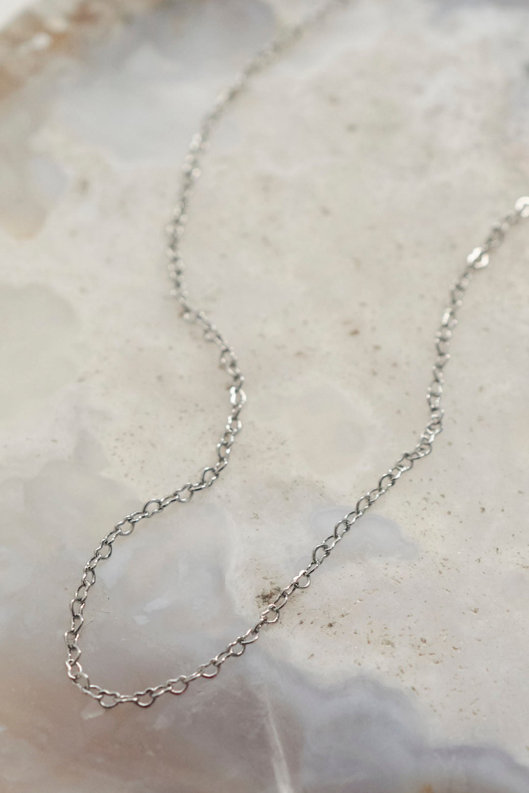 ミニマム ハート チェーン ネックレス