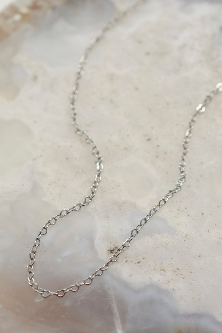 ミニマム ハート チェーン ネックレス